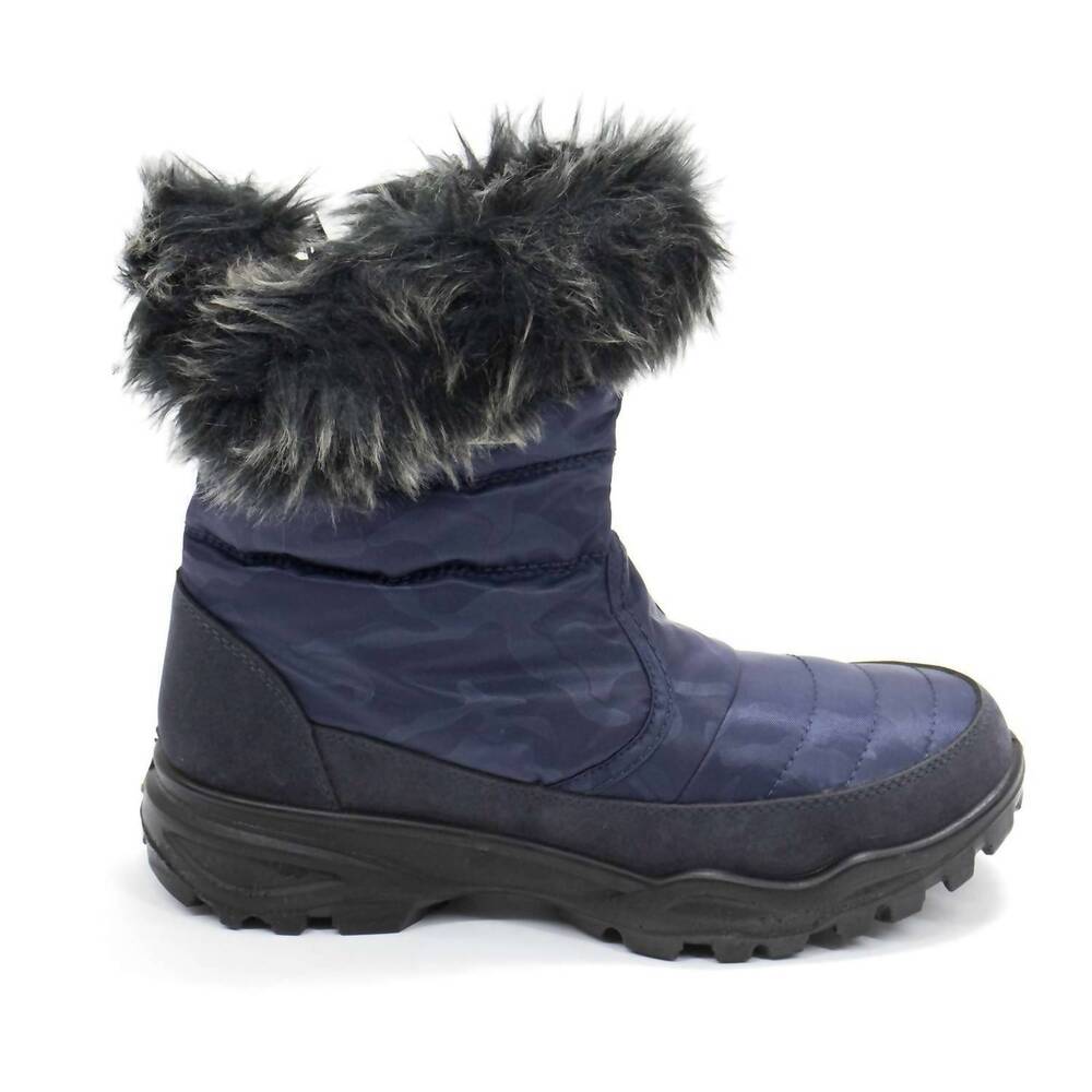 NEW FLEXUS women's korine waterproof winter boot in navy